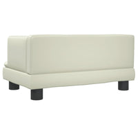 Hundebett Creme 60X40X30 Cm Kunstleder-B&B Shop - 2000 Stockerau