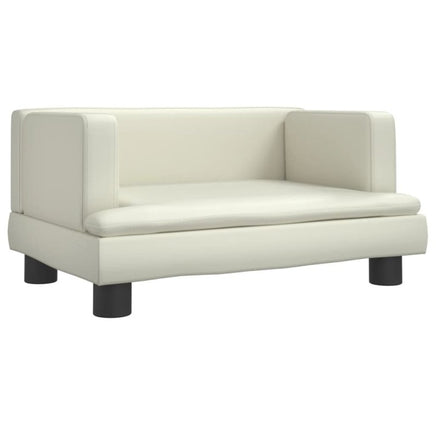 Hundebett Creme 60X40X30 Cm Kunstleder-B&B Shop - 2000 Stockerau