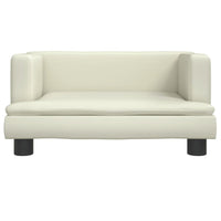 Hundebett Creme 60X40X30 Cm Kunstleder-B&B Shop - 2000 Stockerau