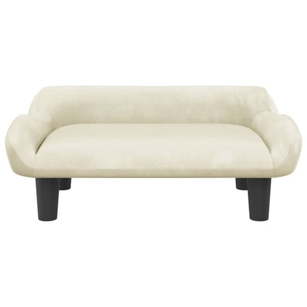 Hundebett Creme 70X40X24 Cm Samt-B&B Shop - 2000 Stockerau