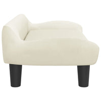 Hundebett Creme 70X40X24 Cm Samt-B&B Shop - 2000 Stockerau