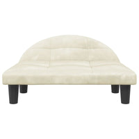 Hundebett Creme 70X52X30 Cm Samt-B&B Shop - 2000 Stockerau