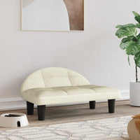 Hundebett Creme 70X52X30 Cm Samt-B&B Shop - 2000 Stockerau