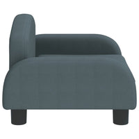 Hundebett Dunkelgrau 50X40X30 Cm Stoff-B&B Shop - 2000 Stockerau