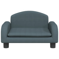 Hundebett Dunkelgrau 50X40X30 Cm Stoff-B&B Shop - 2000 Stockerau