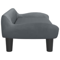 Hundebett Dunkelgrau 70X40X24 Cm Samt-B&B Shop - 2000 Stockerau