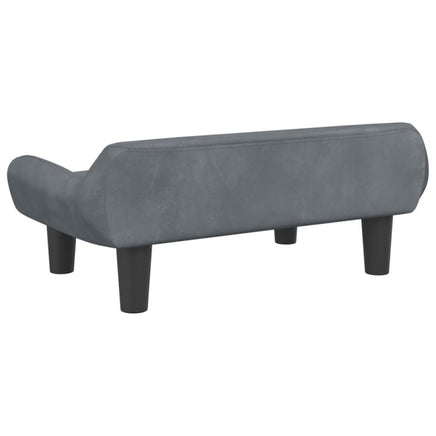 Hundebett Dunkelgrau 70X40X24 Cm Samt-B&B Shop - 2000 Stockerau