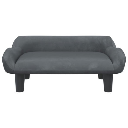Hundebett Dunkelgrau 70X40X24 Cm Samt-B&B Shop - 2000 Stockerau