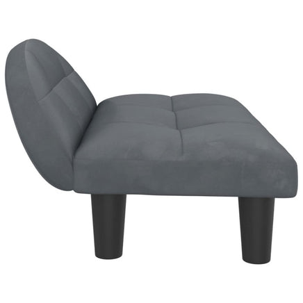 Hundebett Dunkelgrau 70X52X30 Cm Samt-B&B Shop - 2000 Stockerau