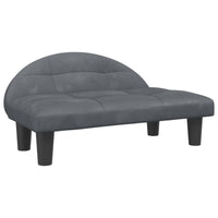 Hundebett Dunkelgrau 70X52X30 Cm Samt-B&B Shop - 2000 Stockerau