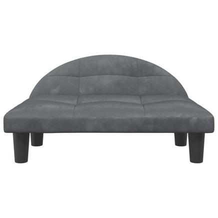 Hundebett Dunkelgrau 70X52X30 Cm Samt-B&B Shop - 2000 Stockerau