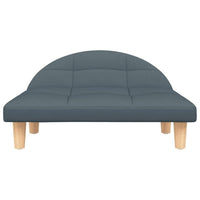 Hundebett Dunkelgrau 70X52X30 Cm Stoff-B&B Shop - 2000 Stockerau
