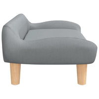 Hundebett Hellgrau 70X40X24 Cm Stoff-B&B Shop - 2000 Stockerau