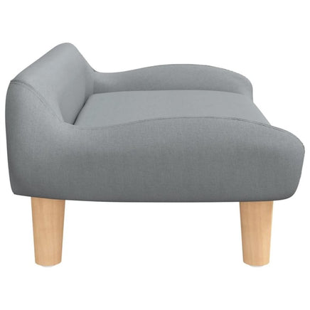 Hundebett Hellgrau 70X40X24 Cm Stoff-B&B Shop - 2000 Stockerau
