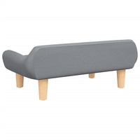 Hundebett Hellgrau 70X40X24 Cm Stoff-B&B Shop - 2000 Stockerau