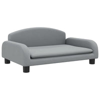 Hundebett Hellgrau 70X45X30 Cm Stoff-B&B Shop - 2000 Stockerau