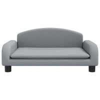Hundebett Hellgrau 70X45X30 Cm Stoff-B&B Shop - 2000 Stockerau