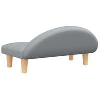 Hundebett Hellgrau 70X52X30 Cm Stoff-B&B Shop - 2000 Stockerau