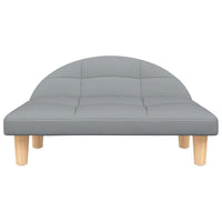 Hundebett Hellgrau 70X52X30 Cm Stoff-B&B Shop - 2000 Stockerau