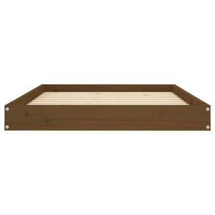 Hundebett Honigbraun 101,5X74X9 Cm Massivholz Kiefer-B&B Shop - 2000 Stockerau