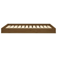 Hundebett Honigbraun 101,5X74X9 Cm Massivholz Kiefer-B&B Shop - 2000 Stockerau