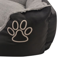 Hundebett Mit Gepolstertem Kissen Größe Xl Schwarz-B&B Shop - 2000 Stockerau