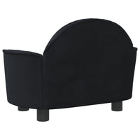 Hundebett Schwarz 66X40X45 Cm Samt-B&B Shop - 2000 Stockerau