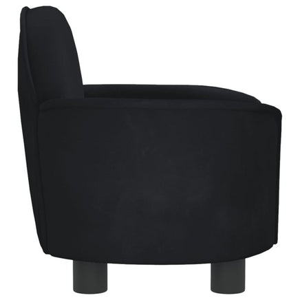 Hundebett Schwarz 66X40X45 Cm Samt-B&B Shop - 2000 Stockerau