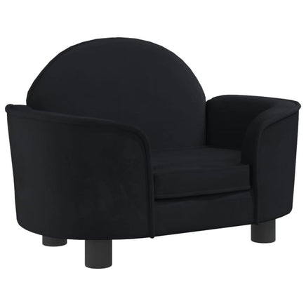 Hundebett Schwarz 66X40X45 Cm Samt-B&B Shop - 2000 Stockerau