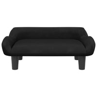 Hundebett Schwarz 70X40X24 Cm Samt-B&B Shop - 2000 Stockerau