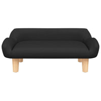 Hundebett Schwarz 70X40X24 Cm Stoff-B&B Shop - 2000 Stockerau