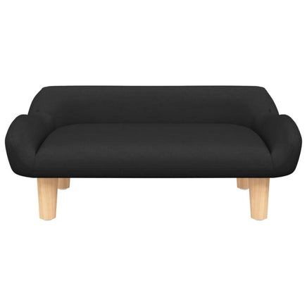 Hundebett Schwarz 70X40X24 Cm Stoff-B&B Shop - 2000 Stockerau