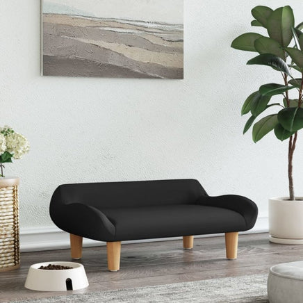 Hundebett Schwarz 70X40X24 Cm Stoff-B&B Shop - 2000 Stockerau