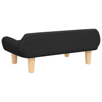 Hundebett Schwarz 70X40X24 Cm Stoff-B&B Shop - 2000 Stockerau