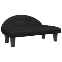 Hundebett Schwarz 70X52X30 Cm Samt-B&B Shop - 2000 Stockerau