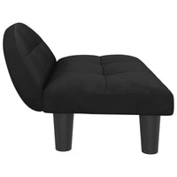Hundebett Schwarz 70X52X30 Cm Samt-B&B Shop - 2000 Stockerau
