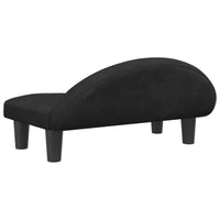 Hundebett Schwarz 70X52X30 Cm Samt-B&B Shop - 2000 Stockerau