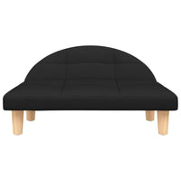 Hundebett Schwarz 70X52X30 Cm Stoff-B&B Shop - 2000 Stockerau