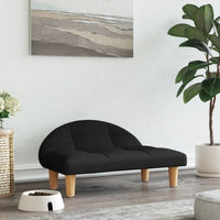 Hundebett Schwarz 70X52X30 Cm Stoff-B&B Shop - 2000 Stockerau