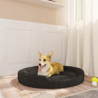 Hundebett Schwarz 90X70X23 Cm Plüsch 90 x 70 x 23 cm-B&B Shop - 2000 Stockerau