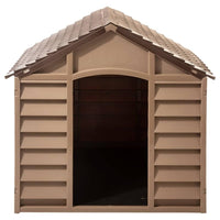 Hundehütte Braun 86X84X82 Cm Polypropylen-B&B Shop - 2000 Stockerau