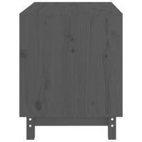 Hundehütte Grau 70X50X62 Cm Massivholz Kiefer-B&B Shop - 2000 Stockerau