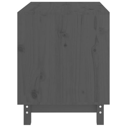 Hundehütte Grau 70X50X62 Cm Massivholz Kiefer-B&B Shop - 2000 Stockerau