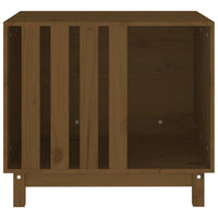 Hundehütte Honigbraun 70X50X62 Cm Massivholz Kiefer-B&B Shop - 2000 Stockerau