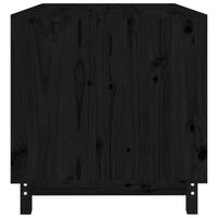 Hundehütte Schwarz 100X70X72 Cm Massivholz Kiefer-B&B Shop - 2000 Stockerau