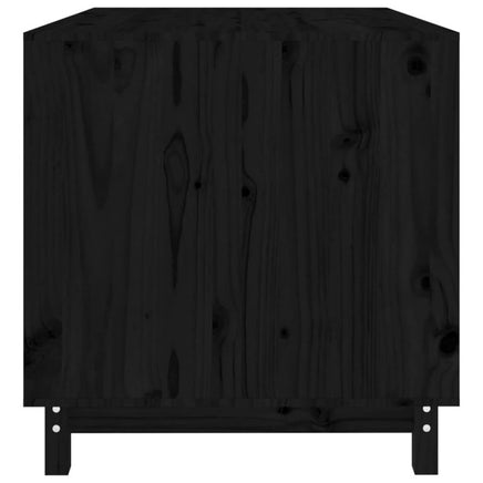 Hundehütte Schwarz 100X70X72 Cm Massivholz Kiefer-B&B Shop - 2000 Stockerau