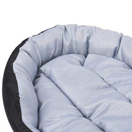 Hundekissen Wendbar Und Waschbar Grau Und Schwarz 110X80X23 Cm-B&B Shop - 2000 Stockerau