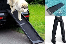 Hunderampe Hundetreppe Hundeautorampe Kofferraumrampe, Poolausstieg für Haustiere-B&B Shop - 2000 Stockerau