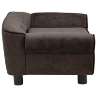 Hundesofa Braun 72X45X30 Cm Plüsch-B&B Shop - 2000 Stockerau