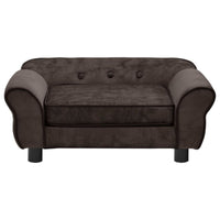 Hundesofa Braun 72X45X30 Cm Plüsch-B&B Shop - 2000 Stockerau